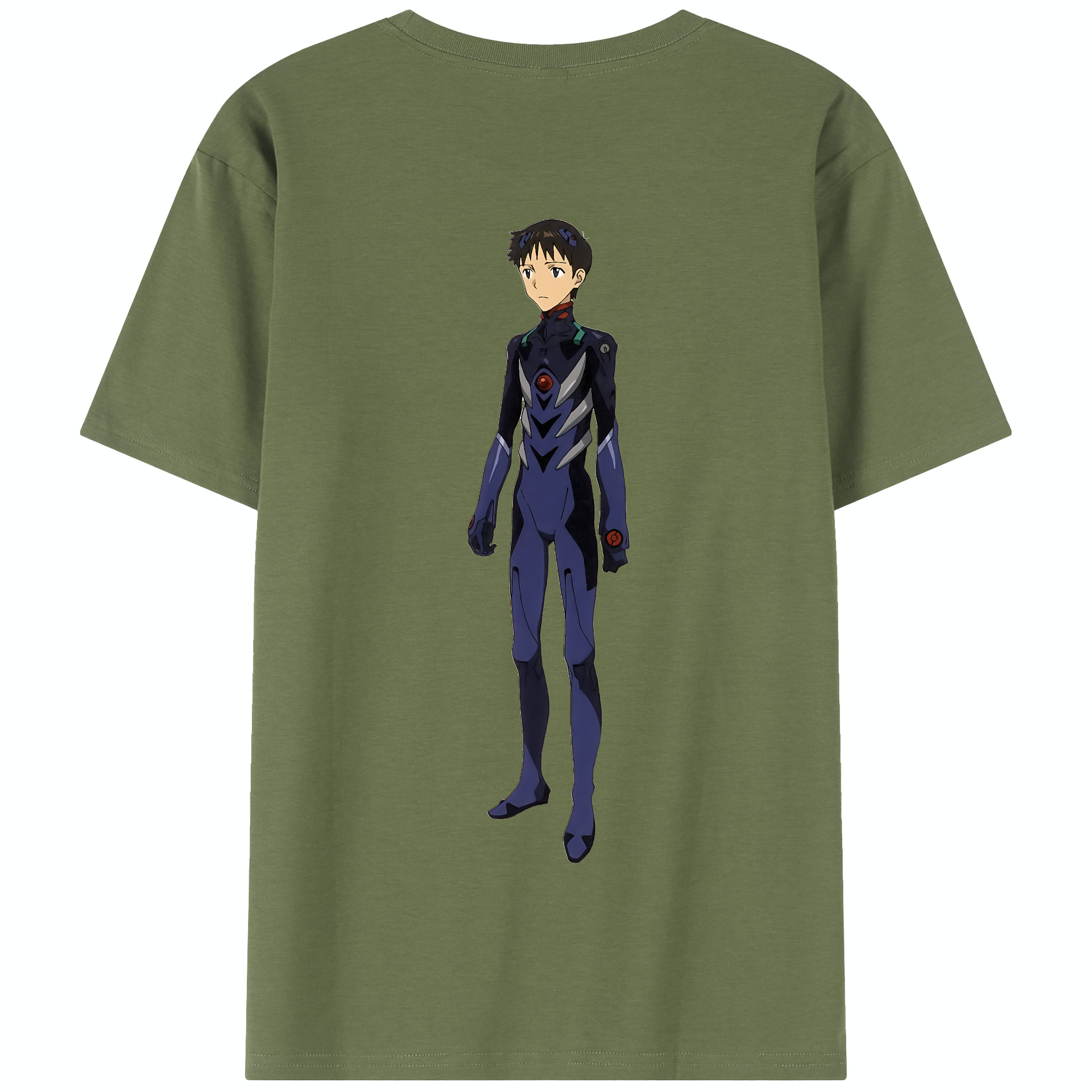 （画像用） EVA 新世紀エヴァンゲリオン 綿100％半袖Tシャツ（背面プリント）